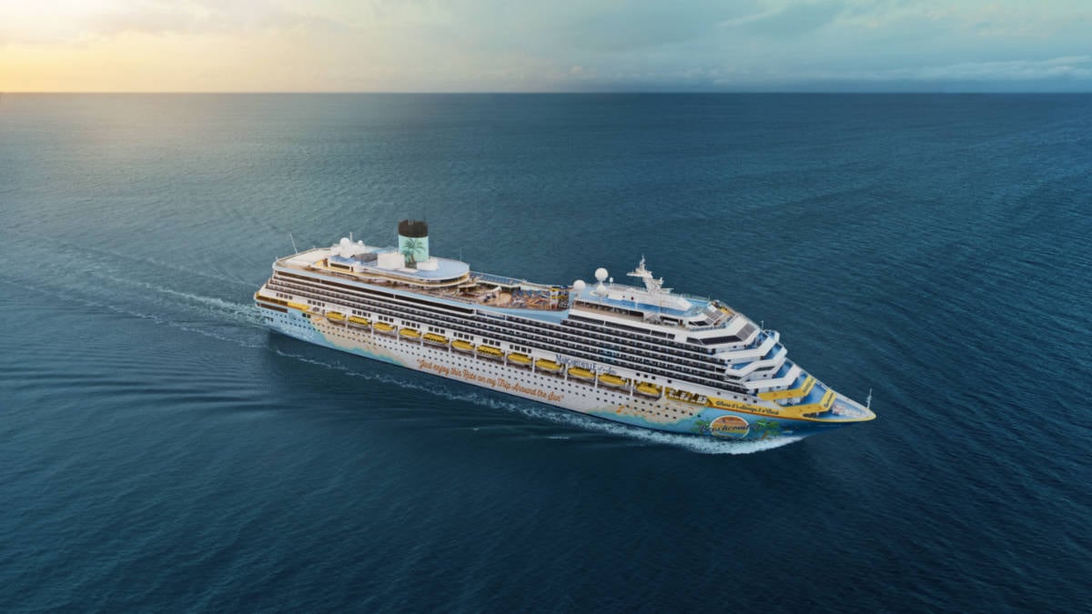 Beachcomber Cruise Ship Render