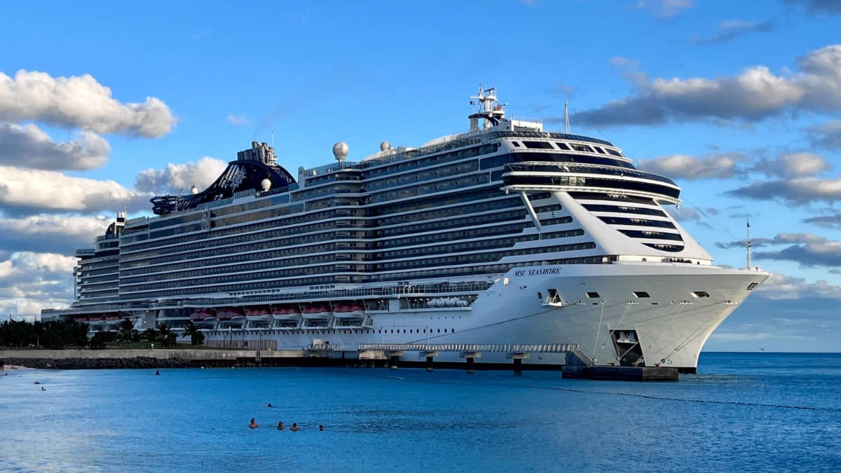 MSC Seashore In The Bahamas