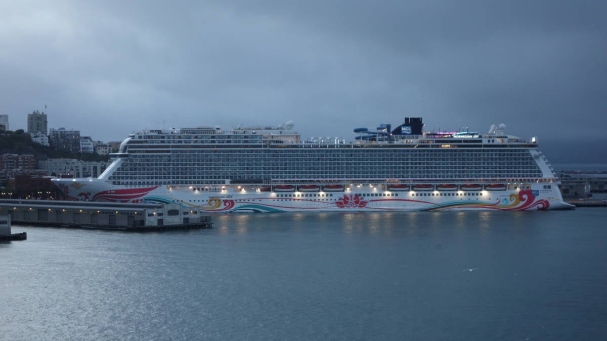 Norwegian Joy in San Francisco