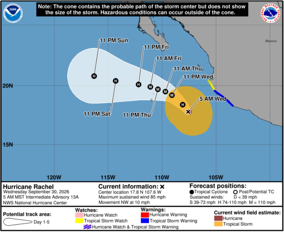 Hurricane Rachel