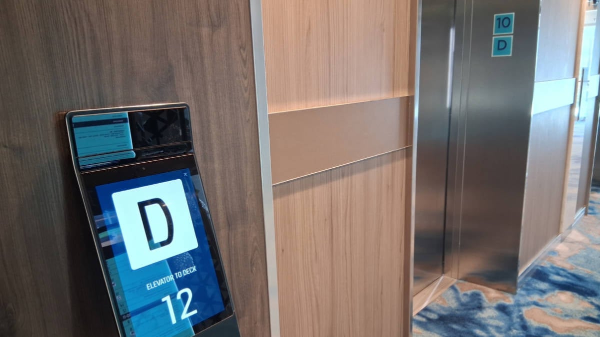 Royal Caribbean Elevator