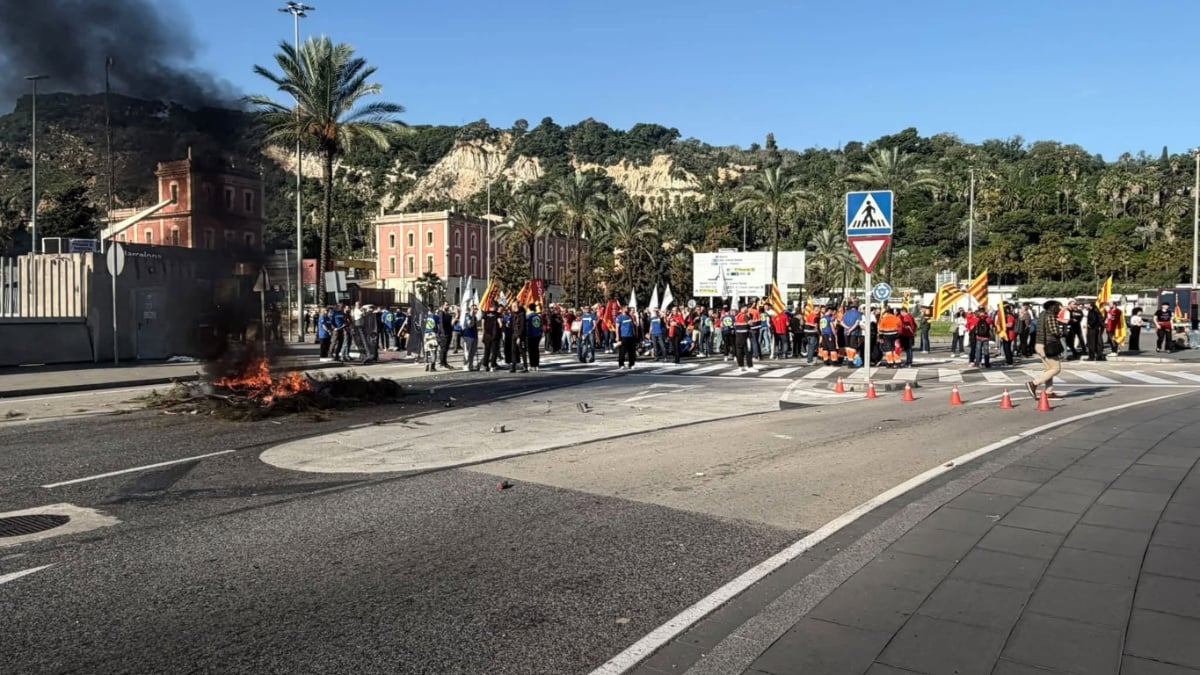 Barcelona Port Protests