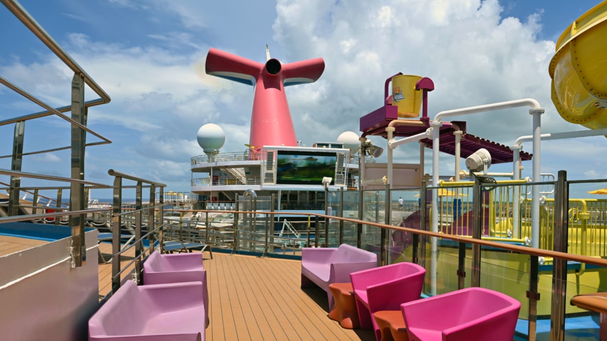 Carnival Cruise Ship Open Deck