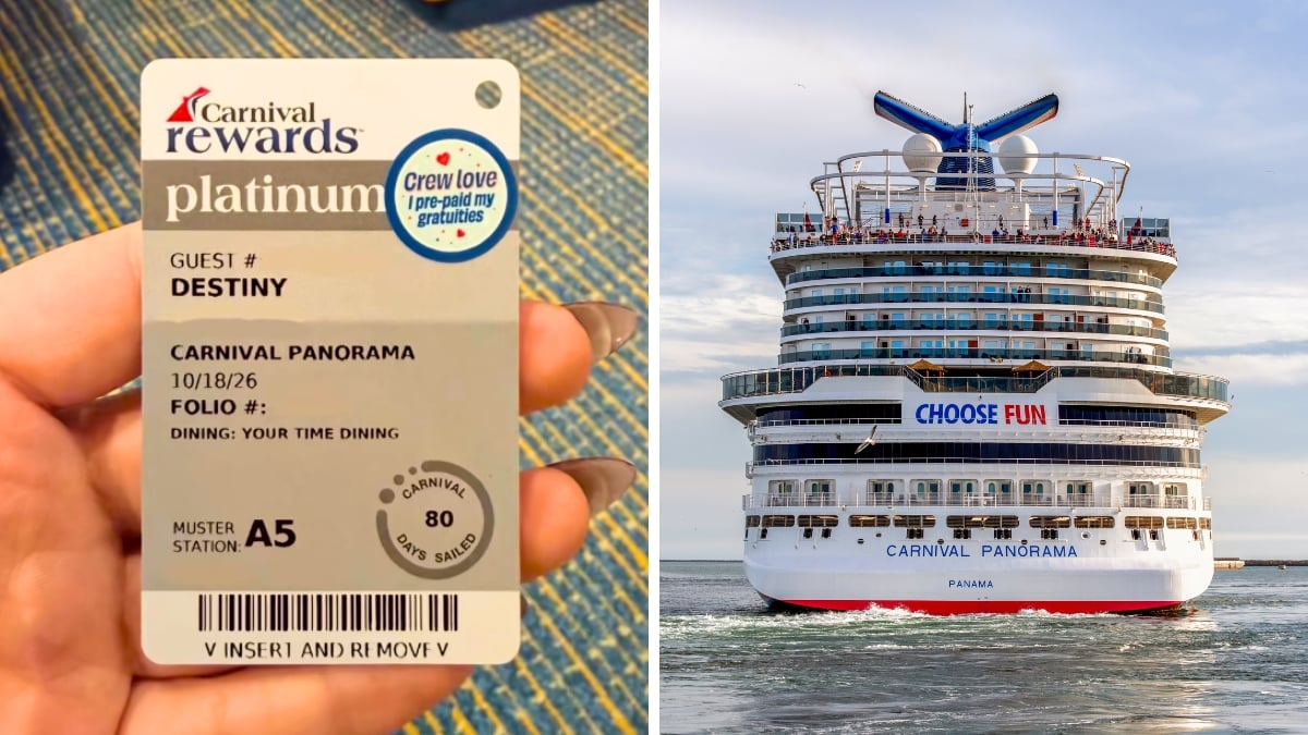 Carnival Gratuities Sticker