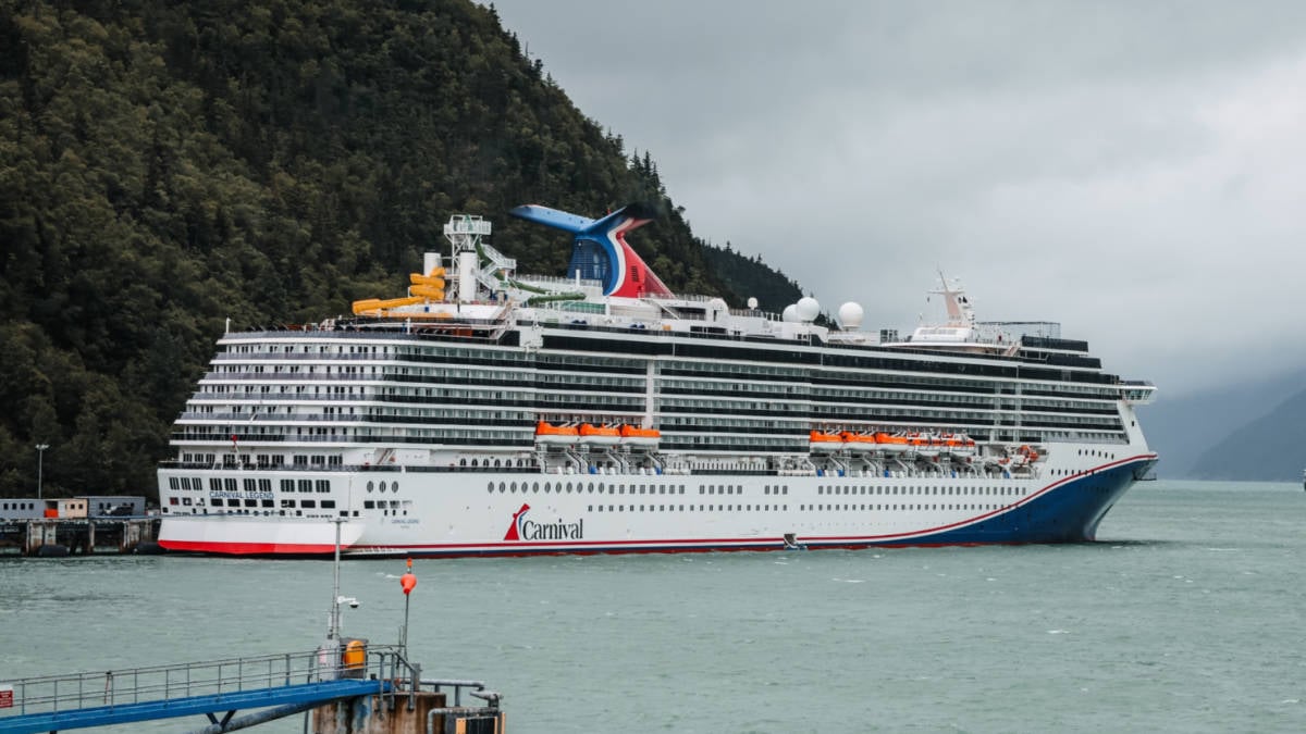 Carnival Legend in Alaska