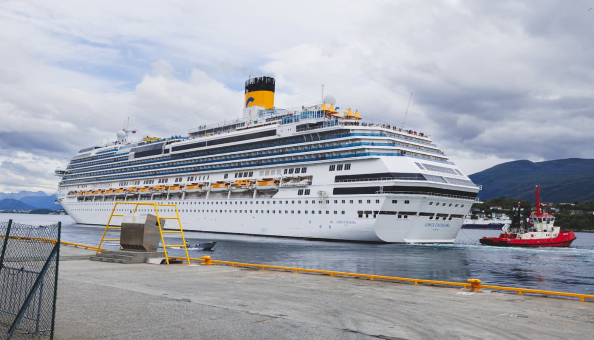 Costa Favolosa in Norway