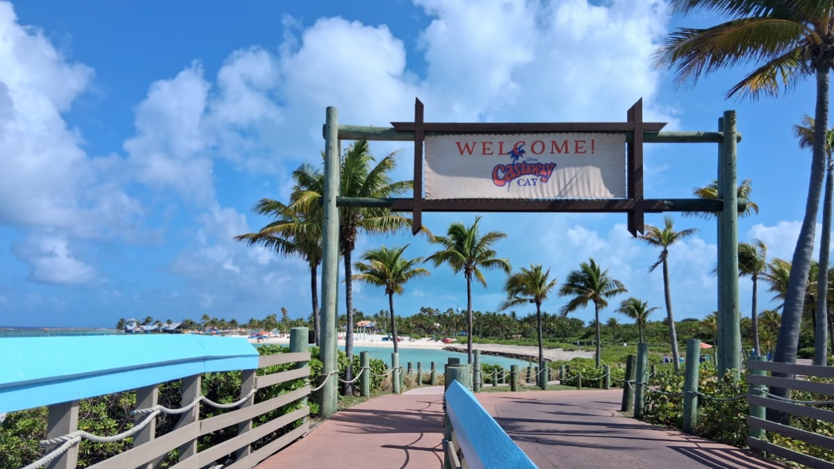 Disney Castaway Cay Entrance