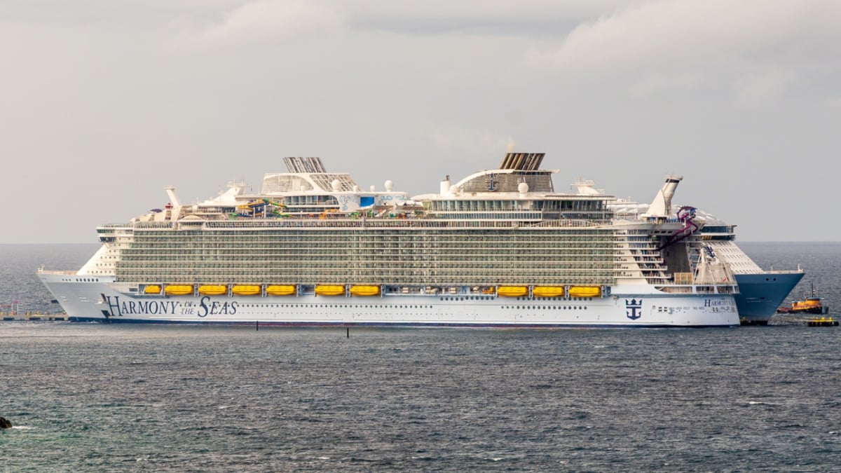 Harmony of the Seas in CocoCay