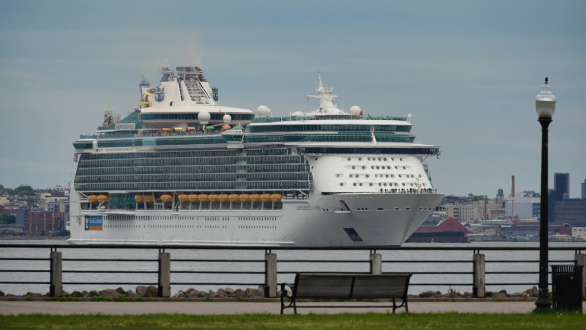 Independence of the Seas Departing New Jersey