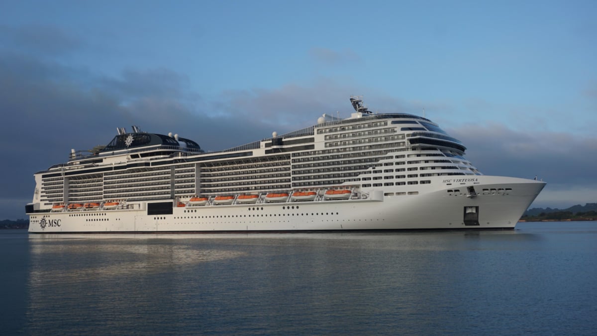 MSC Virtuosa in Southampton