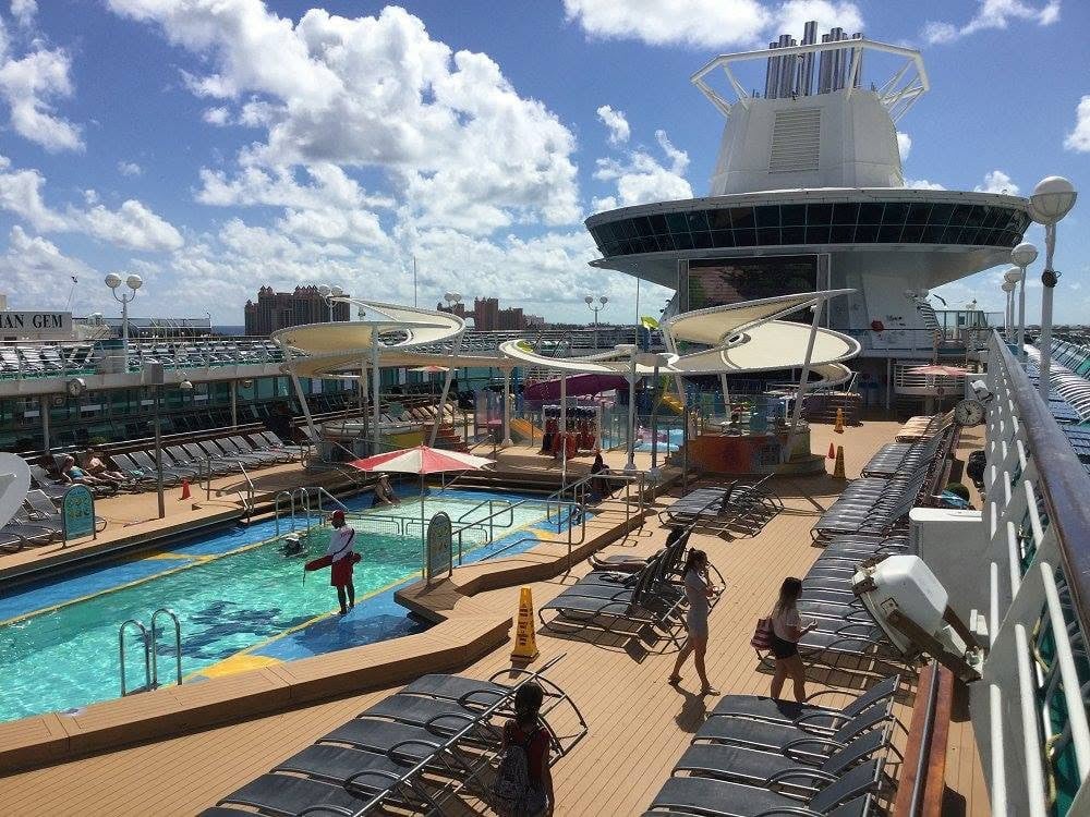 Majesty of the Seas Cruise Ship Open Deck