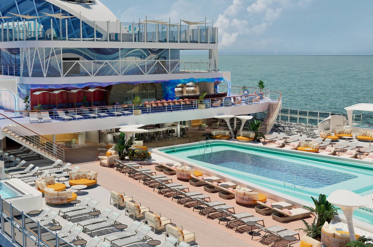 Norwegian Bella Main Pool