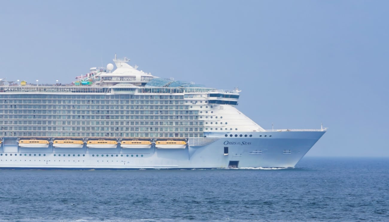 Oasis of the Seas Cruise Ship at Sea