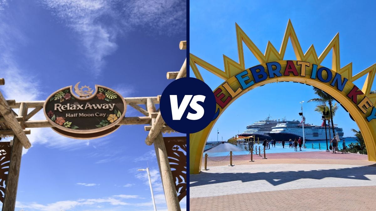 RelaxAway, Half Moon Cay and Celebration Key