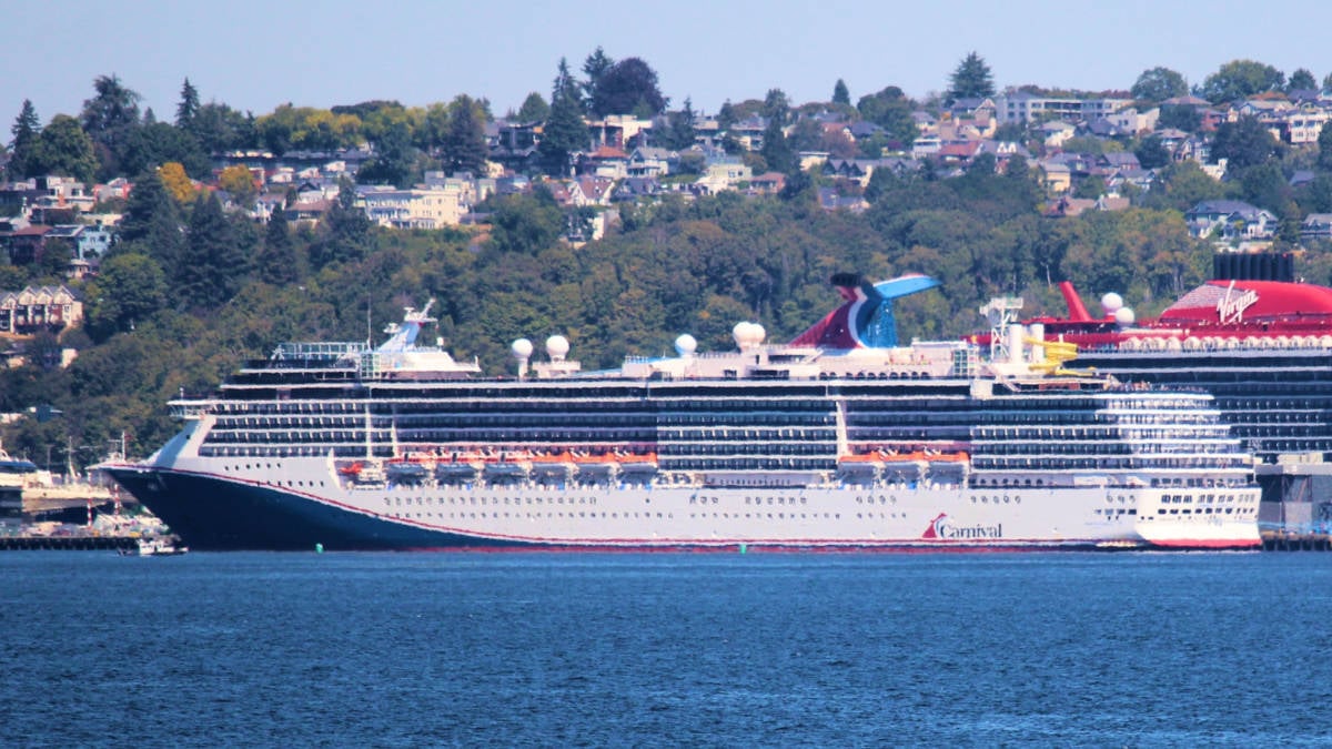 Spirit Class Carnival Ship in Seattle