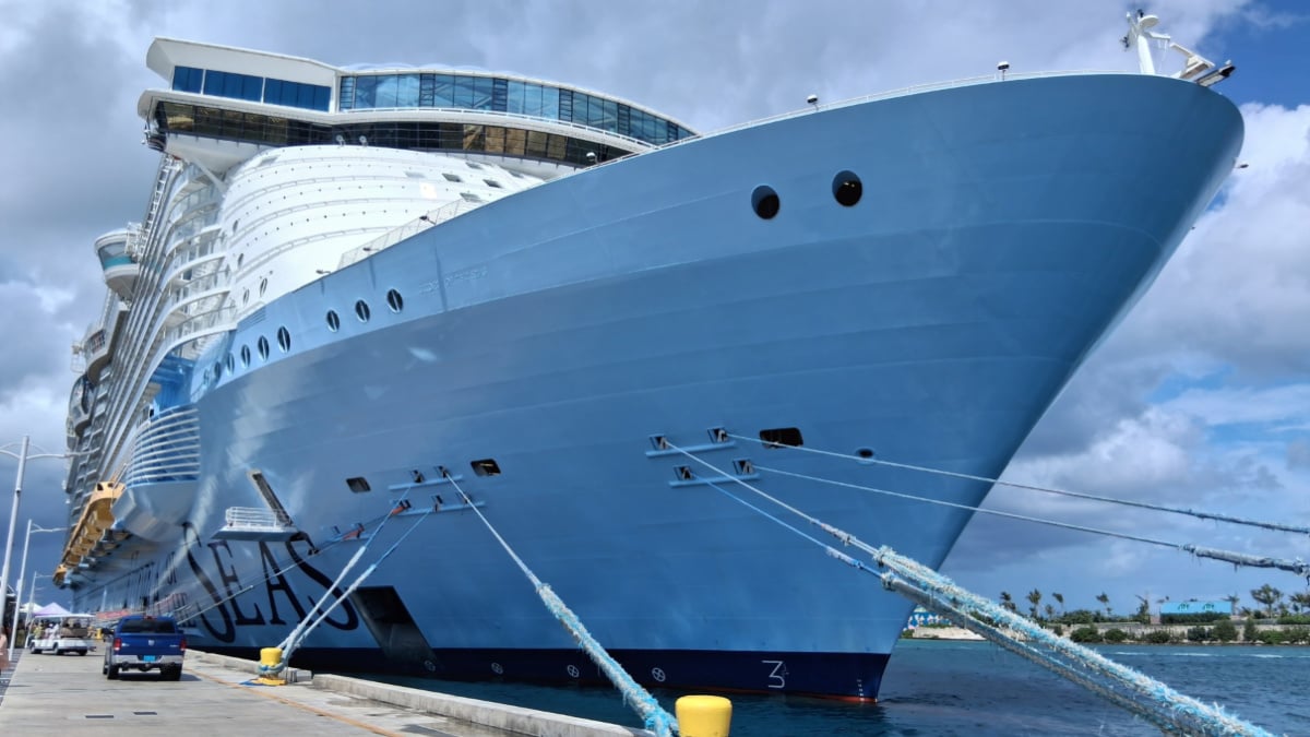 Utopia of the Seas in Port